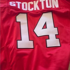 Red Sports Jersey with Number 14